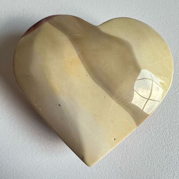 Mookaite Jasper Crystal Heart (#4) - Picture 5 of 10